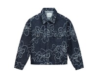 Arte Antwerp Flower Stitch Denim Jacket Navy AW24 064J