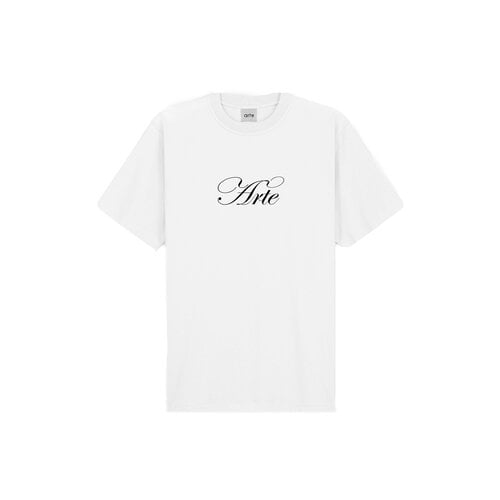 Script Logo T shirt White AW24 126T