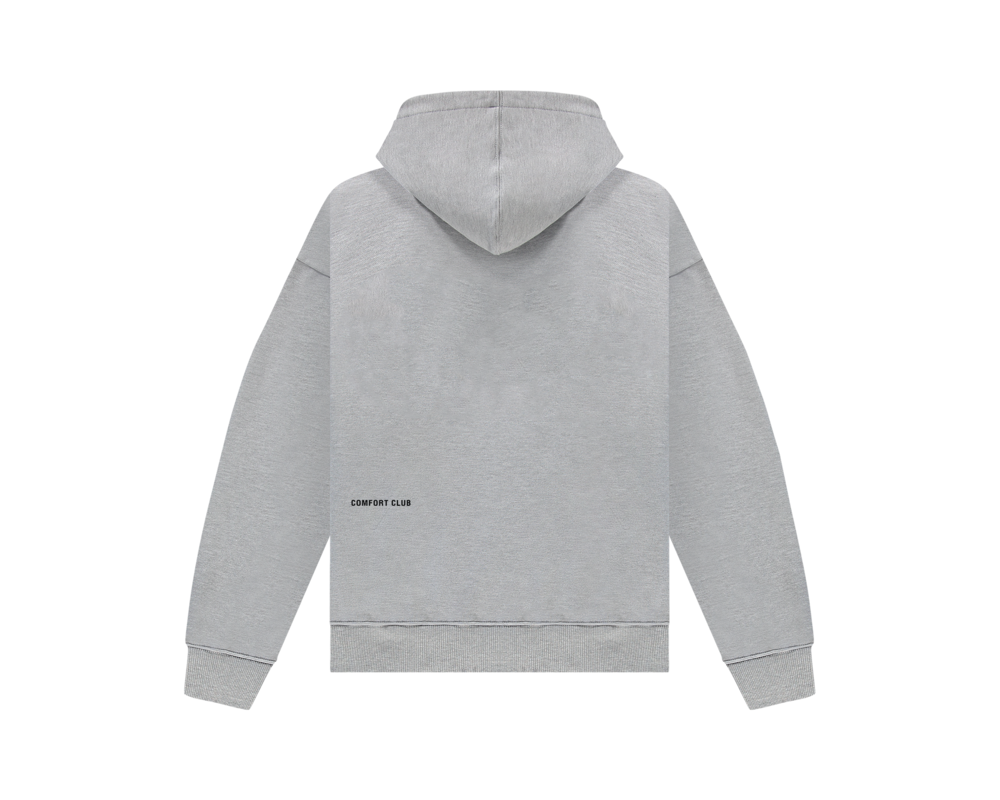 Comfort Club Key Basic Hoodie Light Grey Marl CCN3001 200