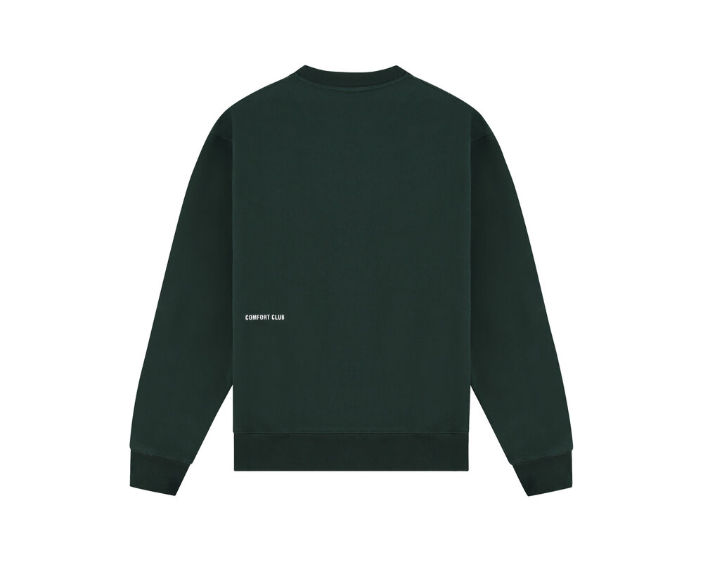 Comfort Club Key Basic Crewneck Moss CCN2001 500