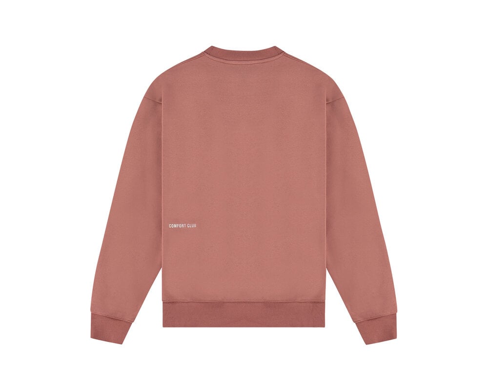 Comfort Club Key Basic Crewneck Red Clay CCN2001 400