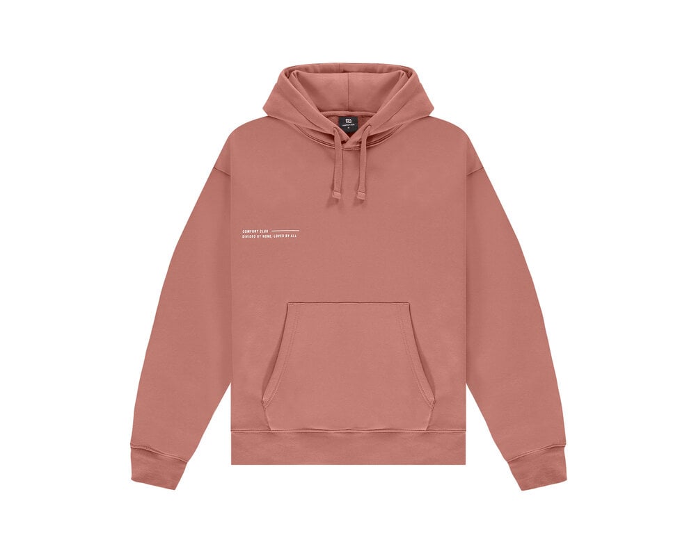 Comfort Club Key Basic Hoodie Red Clay CCN3001 400