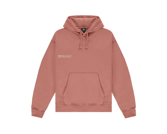 Comfort Club Key Basic Hoodie Red Clay CCN3001 400