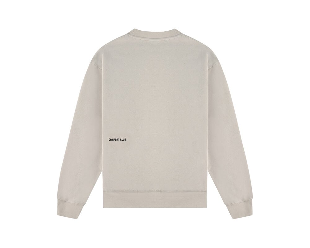 Comfort Club Key Basic Crewneck Light Bone CCN2001 104