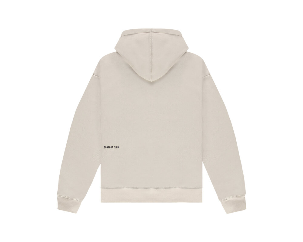 Comfort Club Key Basic Hoodie Light Bone CCN3001 104