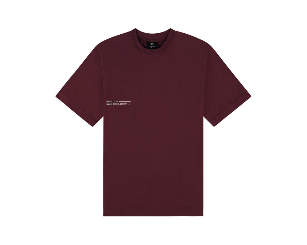 Comfort Club Key Basic Tee Burgundy CCN1001 401