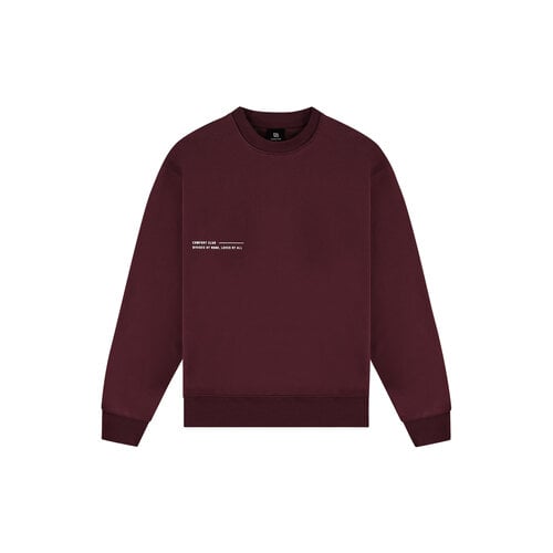 Key Basic Crewneck Burgundy CCN2001 401