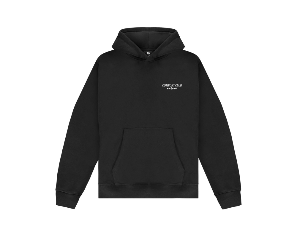 Comfort Club Fruit Fortune Hoodie Black CC43008 006