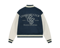 Comfort Club Fortune Owners Varsity Jacket Navy CC44002 600