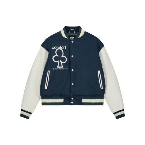 Fortune Owners Varsity Jacket Navy CC44002 600