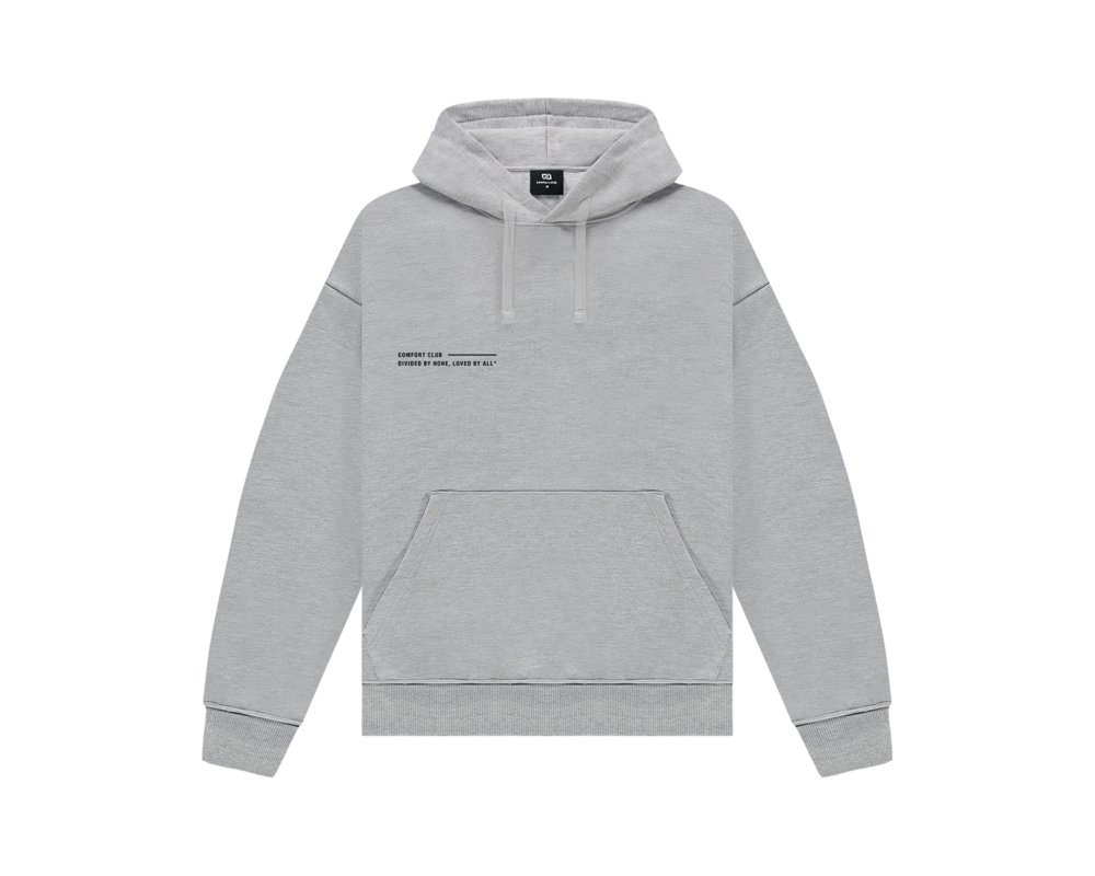 Comfort Club Key Basic Hoodie Light Grey Marl CCN3001 200