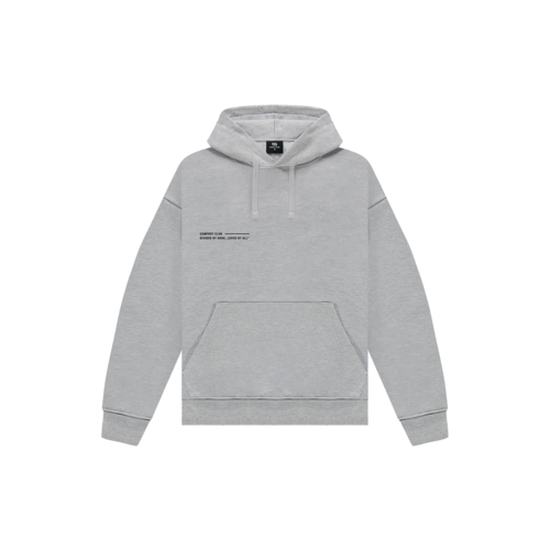 Key Basic Hoodie Light Grey Marl CCN3001 200