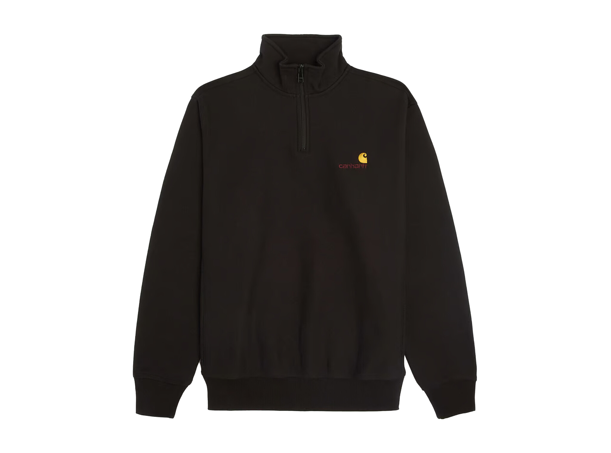 Half zip american script sweatshirt carhart new arrivals