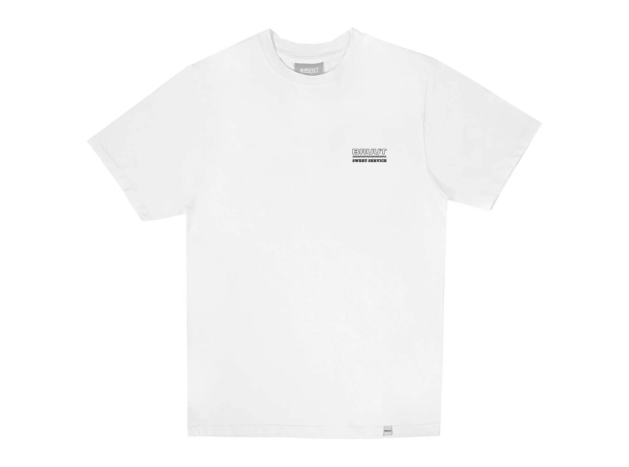 Bruut Sweet Service Tee White BT2400 082 Bruut Online Shop