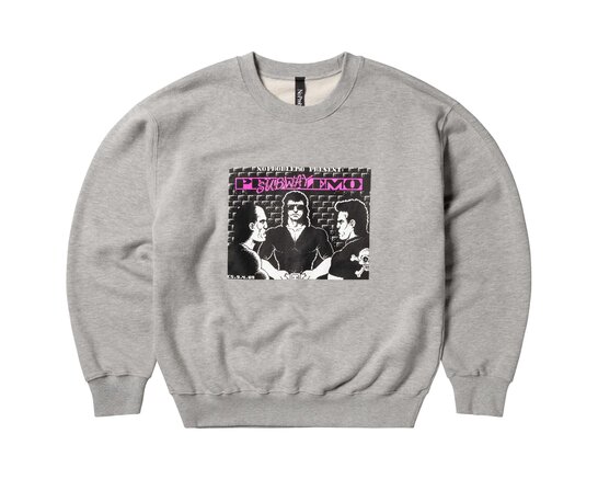 No Problemo Subway Crewneck Sweat Grey Marl NP20004.02