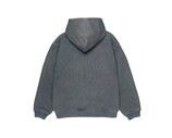 Global Warning Desocialized Double Layered Communication Experts Washed Blue Hoodie DBWDLCH