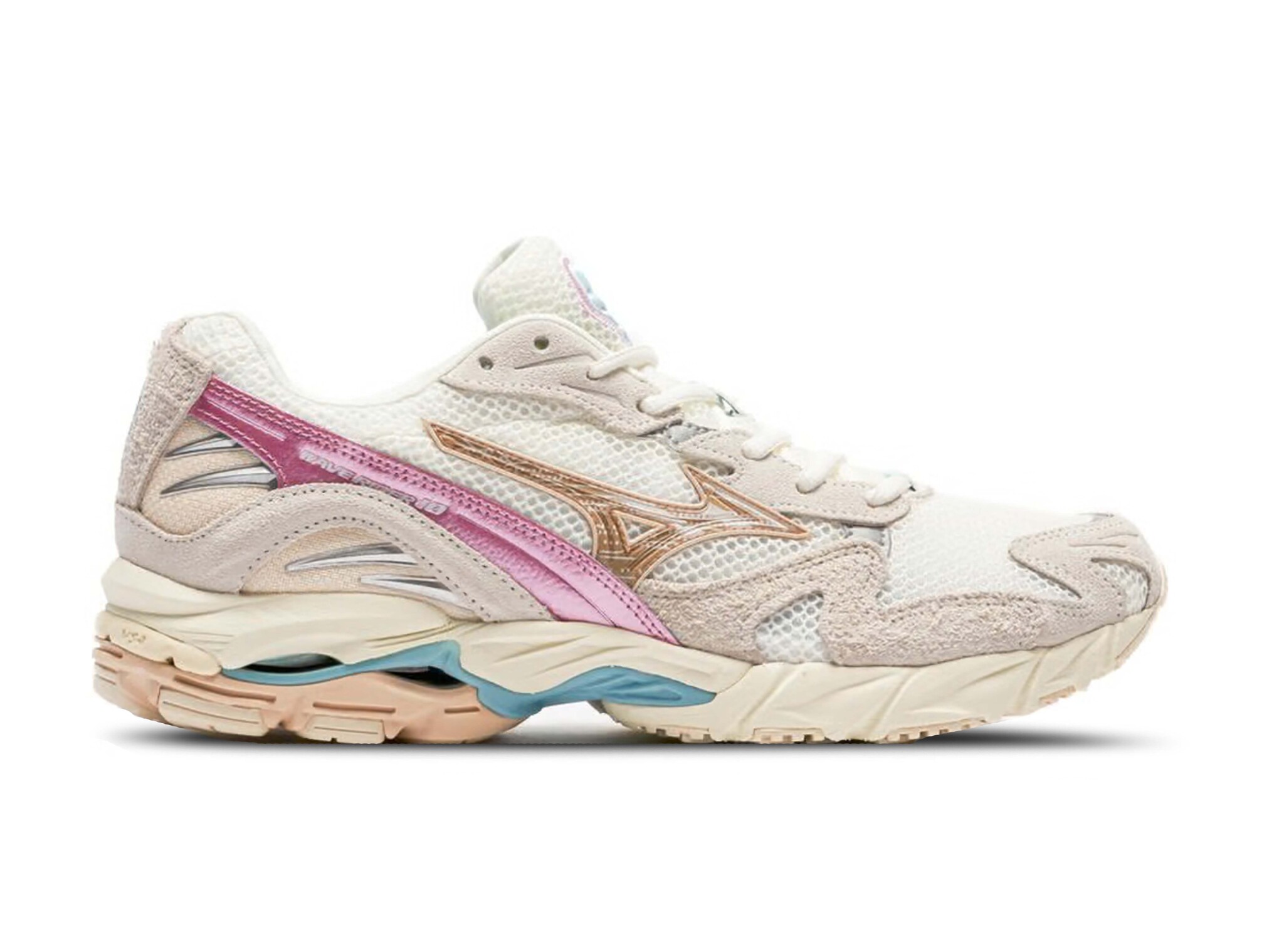 Wave Rider 10 White Sand Shifting Sand Snow White D1GA252801 Mizuno Wave Rider 10 White Sand Shifting Sand Snow White D1GA252801