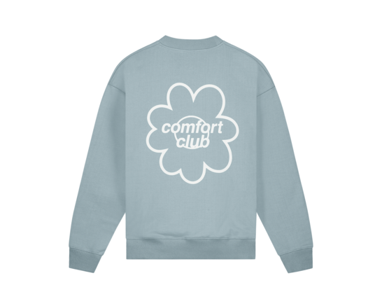 Comfort Club Matricaria Crewneck Azure Blue CC 52003 602