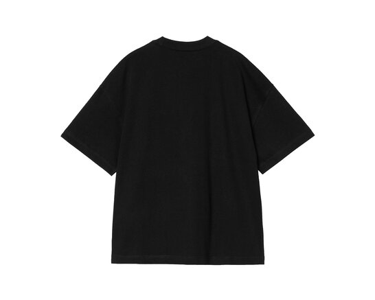 Carhartt WIP SS Signature Script T Shirt Black White I033828.0D2.XX.03