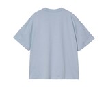 Carhartt WIP SS Signature Script T Shirt Frosted Blue White I033828.0RO.XX.03