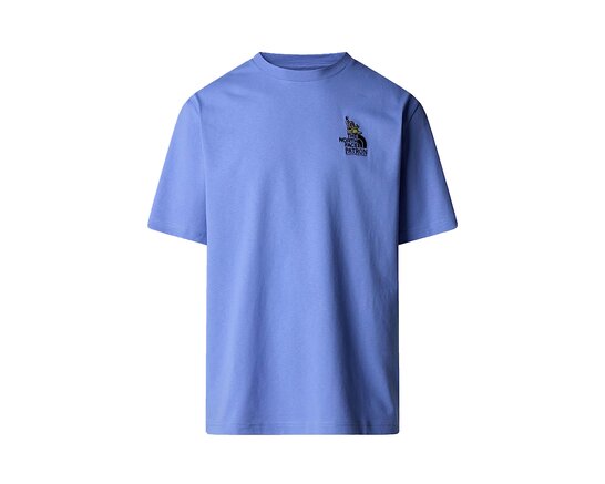 The North Face U SS Clean Trails Oversized Tee Virtual Blue NF0A8C2T0YI1