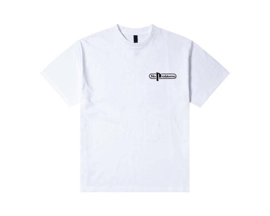 No Problemo No Limit SS Tee White NP6000603