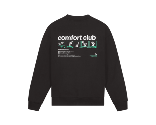 Collectiq Seeding Crewneck Black CC 52001 001