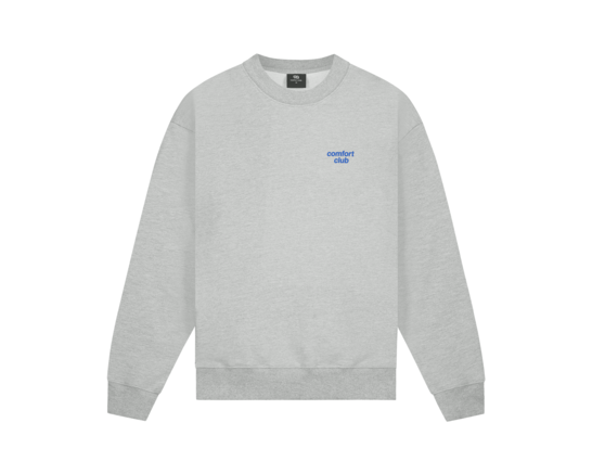 Collectiq Seeding Crewneck Light Gray Marl CC 52001 202