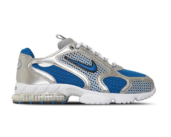 Nike Air Zoom Spiridon Cage 2 Metallic Silver Varsity Royal CJ1288 002