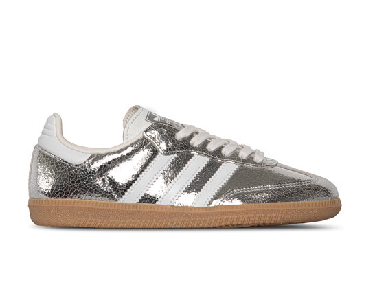 Adidas Samba OG W Silver Metallic Cloud White Core White JR0035