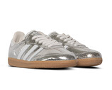 Adidas Samba OG W Silver Metallic Cloud White Core White JR0035