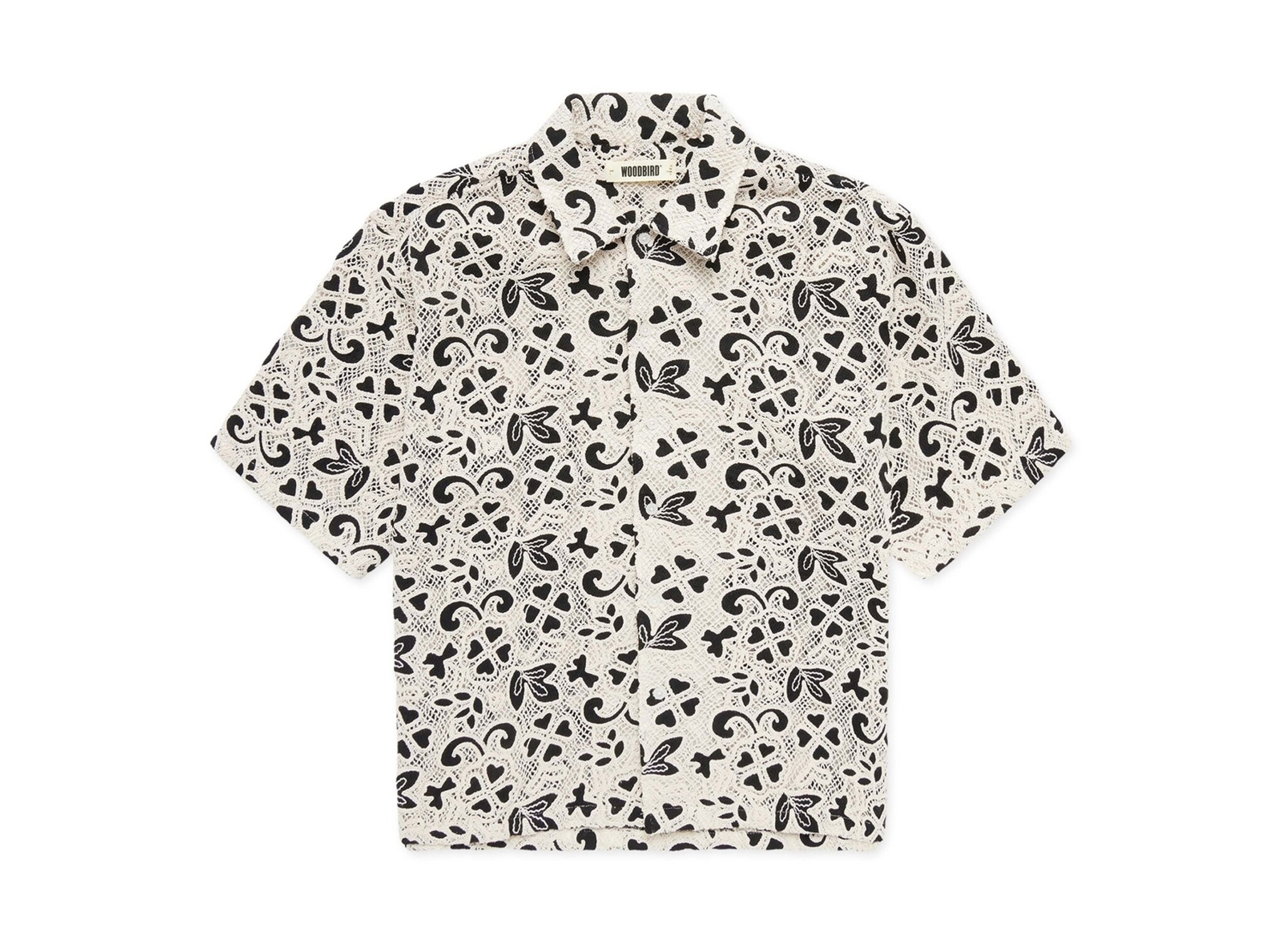 WBWang Soul Shirt Off White 2526 707 Woodbird WBWang Soul Shirt Off White 2526 707