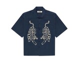 Woodbird WBWang Tiger Shirt Navy 2526 706