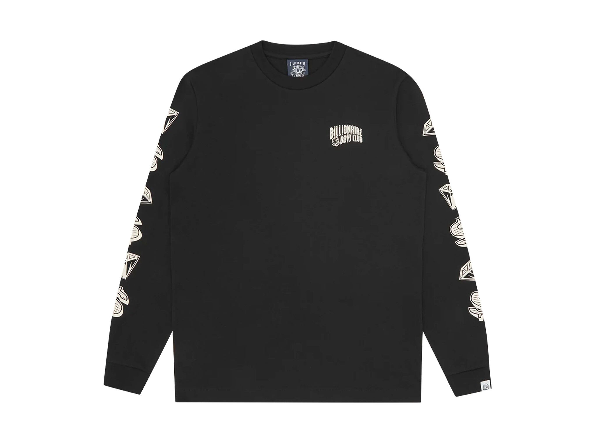 Diamonds & Dollars LS T Shirt Black B25252 Billionaire Boys Club Diamonds & Dollars LS T Shirt Black B25252