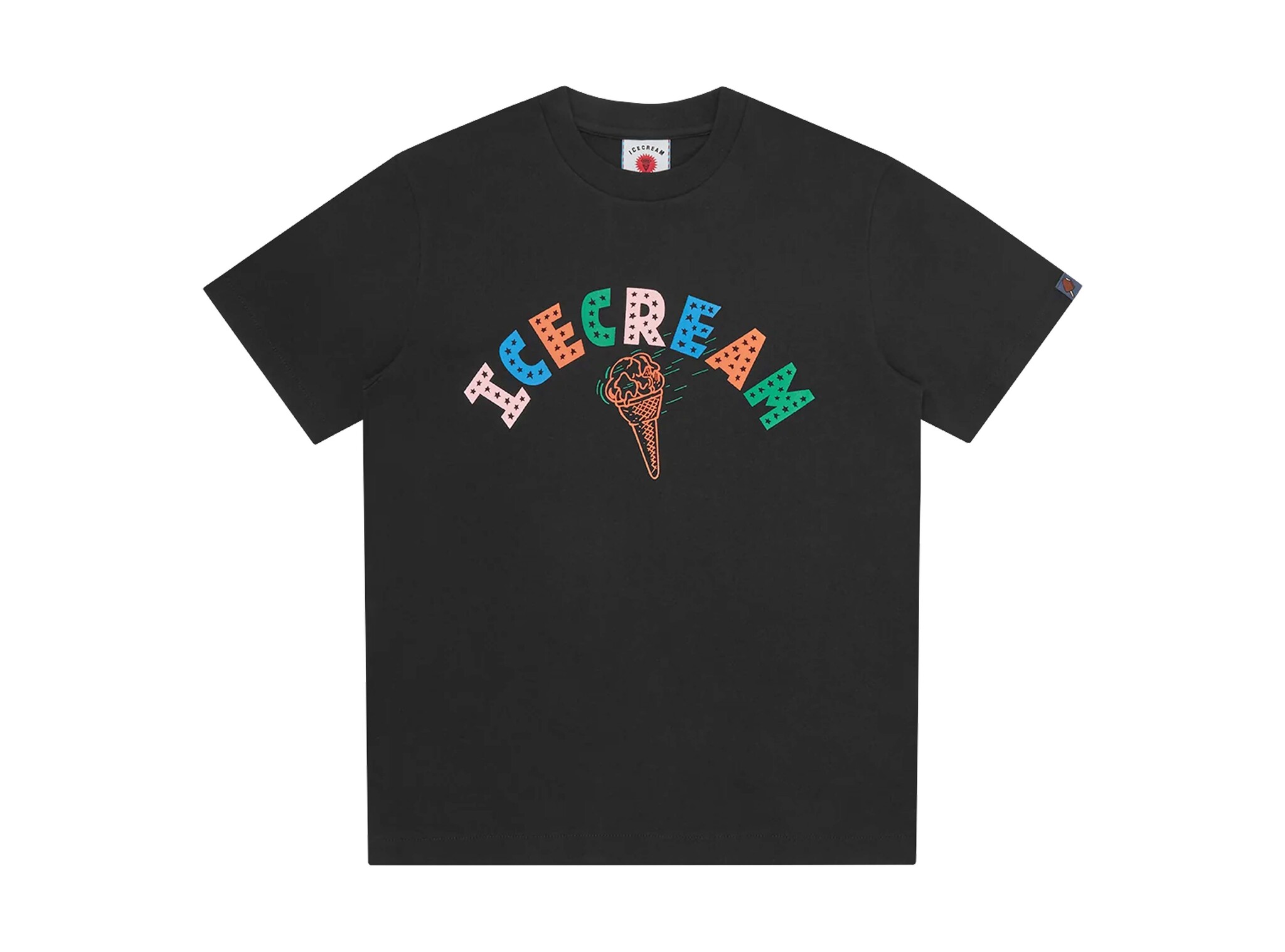 Cone T Shirt Black IC25248 ICECREAM Cone T Shirt Black IC25248