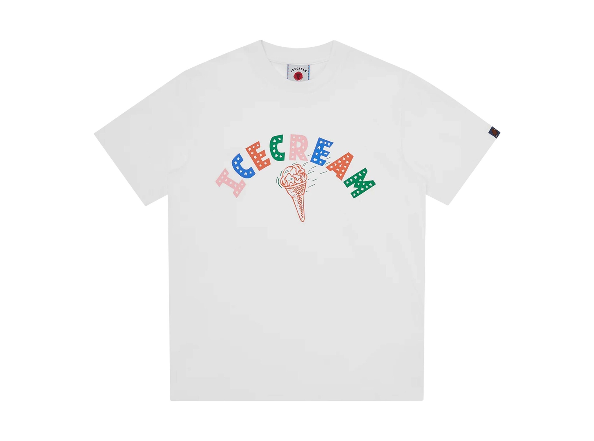Cone T Shirt White IC25248 ICECREAM Cone T Shirt White IC25248
