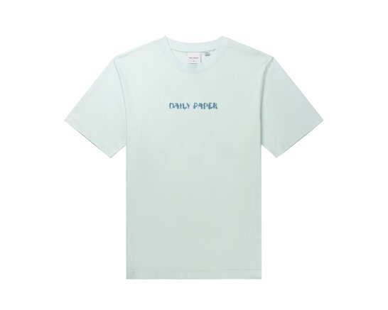 Daily Paper Shield Focus SS T-shirt Saltwater Slide Blue 2513074