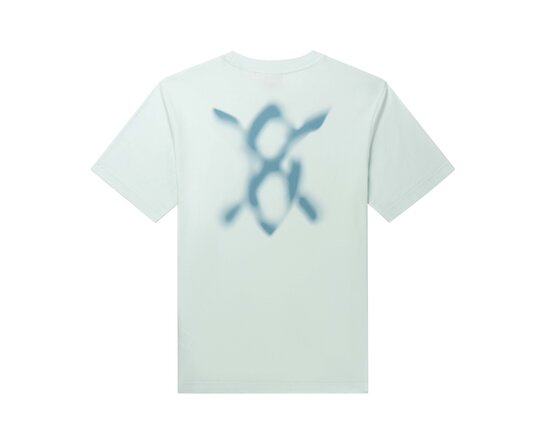 Daily Paper Shield Focus SS T-shirt Saltwater Slide Blue 2513074