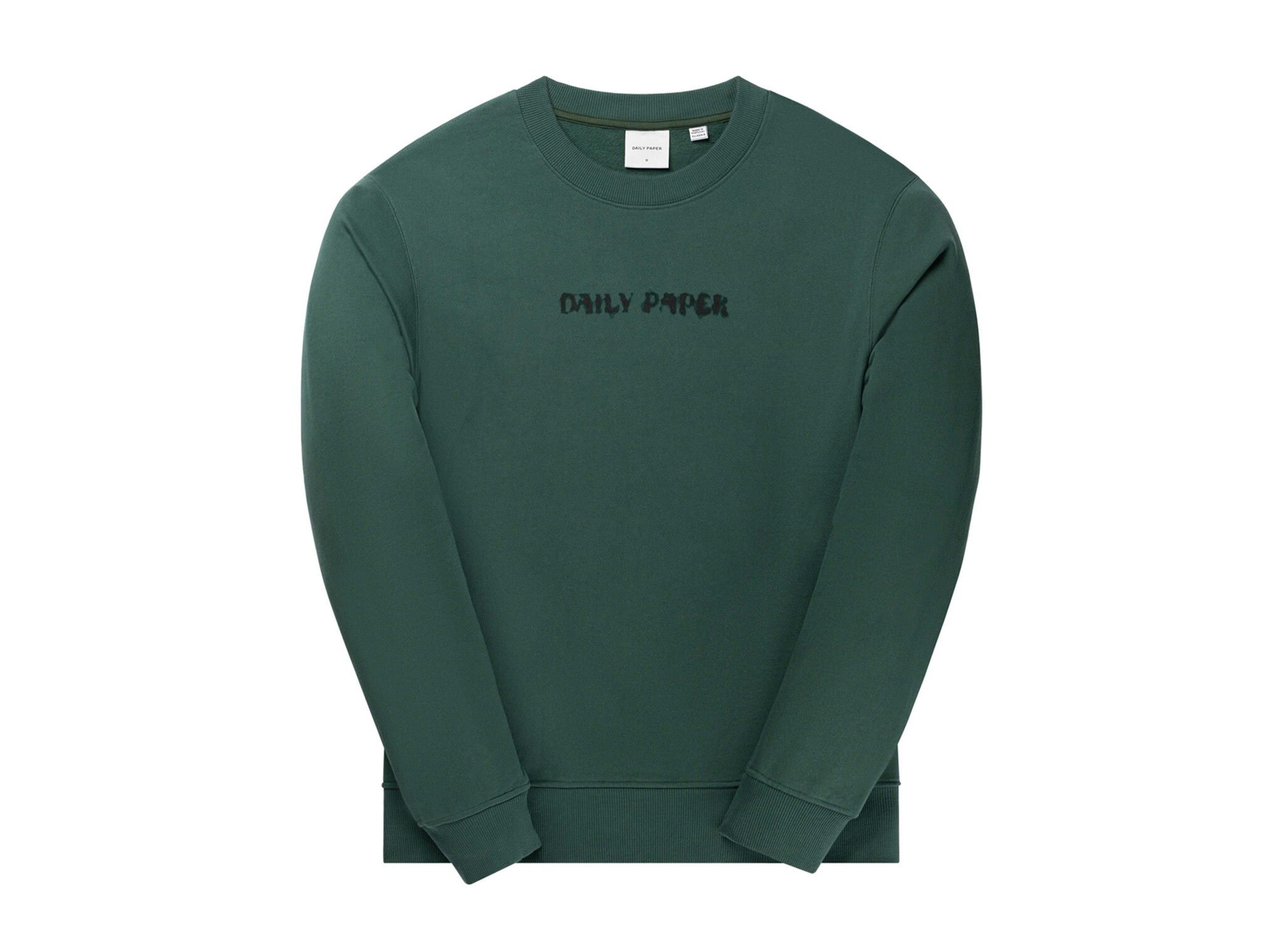 Shield Focus Sweater Bistro Green 2513077 Daily Paper Shield Focus Sweater Bistro Green 2513077