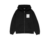 Global Warning Made On Earth Distressed Zip Hoodie Black DDBCPZUH