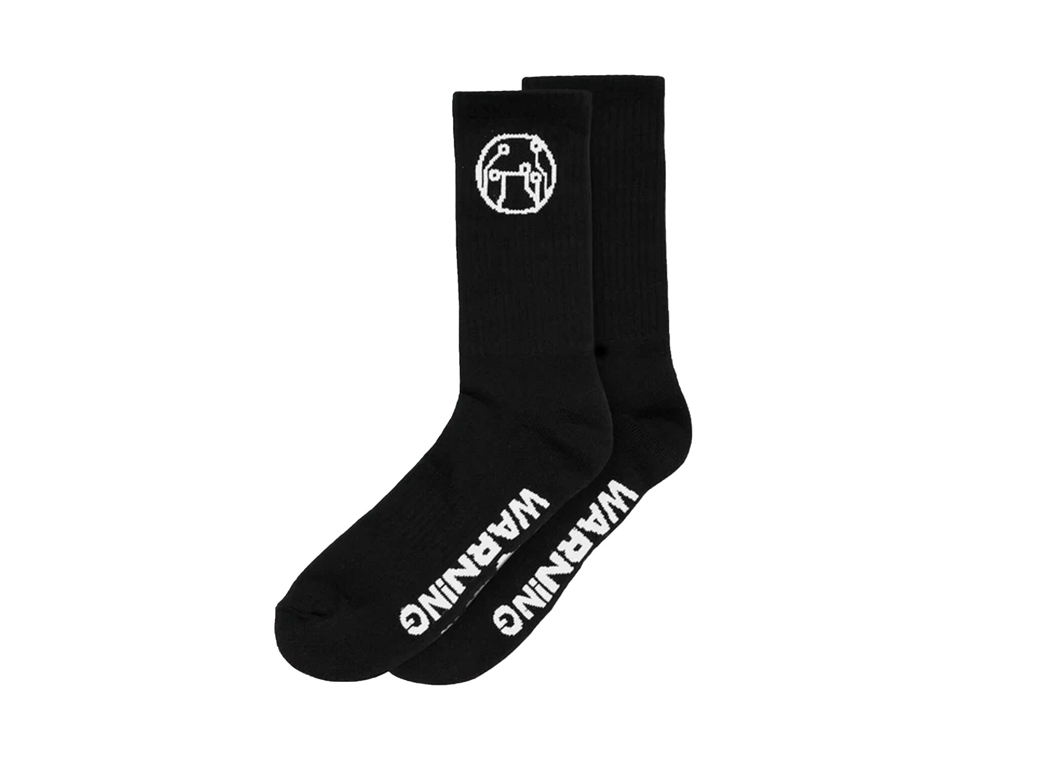 Circuit Board Logo Socks Black DDCBLSB Global Warning Circuit Board Logo Socks Black DDCBLSB