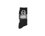 Global Warning Circuit Board Logo Socks Black DDCBLSB