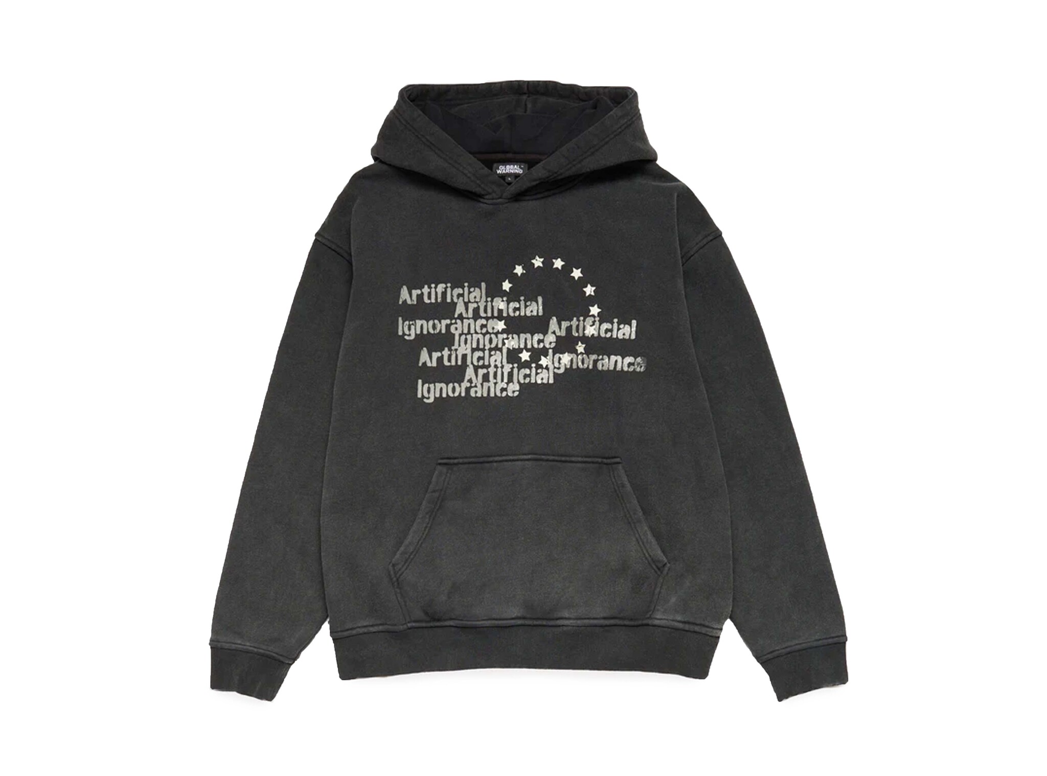 Artificial Ignorance Hoodie Black DDAIH Global Warning Artificial Ignorance Hoodie Black DDAIH