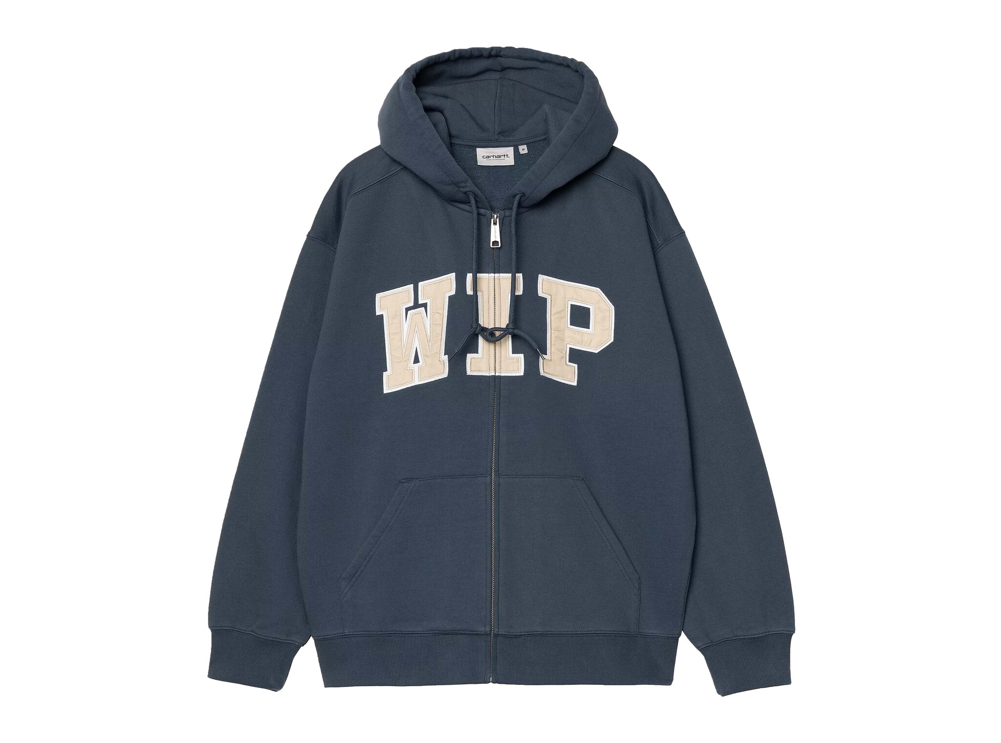 Hooded WIP Sweat Jacket Dusky Blue I034691.2OT.06.03 Carhartt WIP Hooded WIP Sweat Jacket Dusky Blue I034691.2OT.06.03