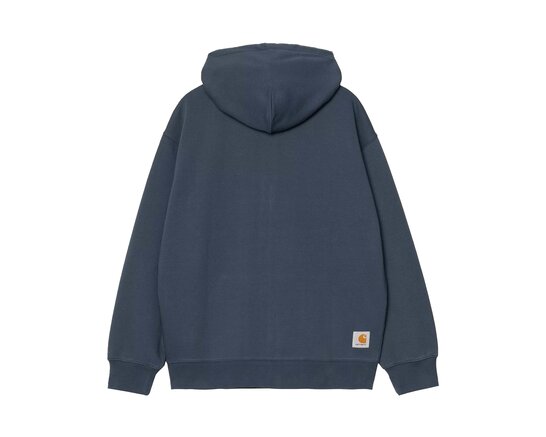 Carhartt WIP Hooded WIP Sweat Jacket Dusky Blue I034691.2OT.06.03