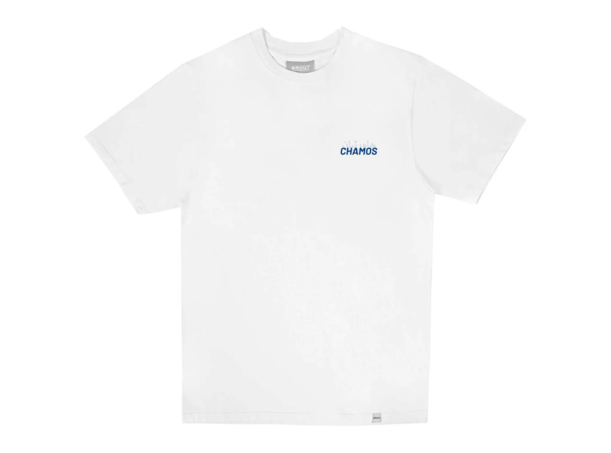 x CHAMOS T-shirt White Bruut x CHAMOS T-shirt White