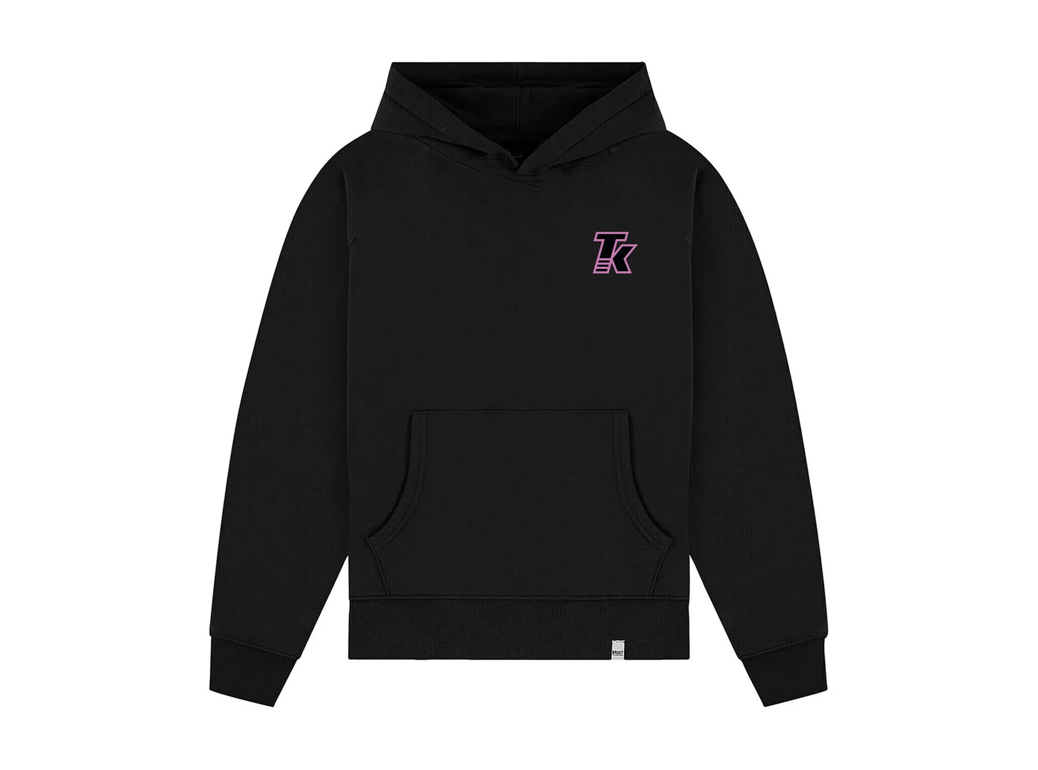 x Kor Hoebe Hoodie Black Pink Bruut x Kor Hoebe Hoodie Black Pink