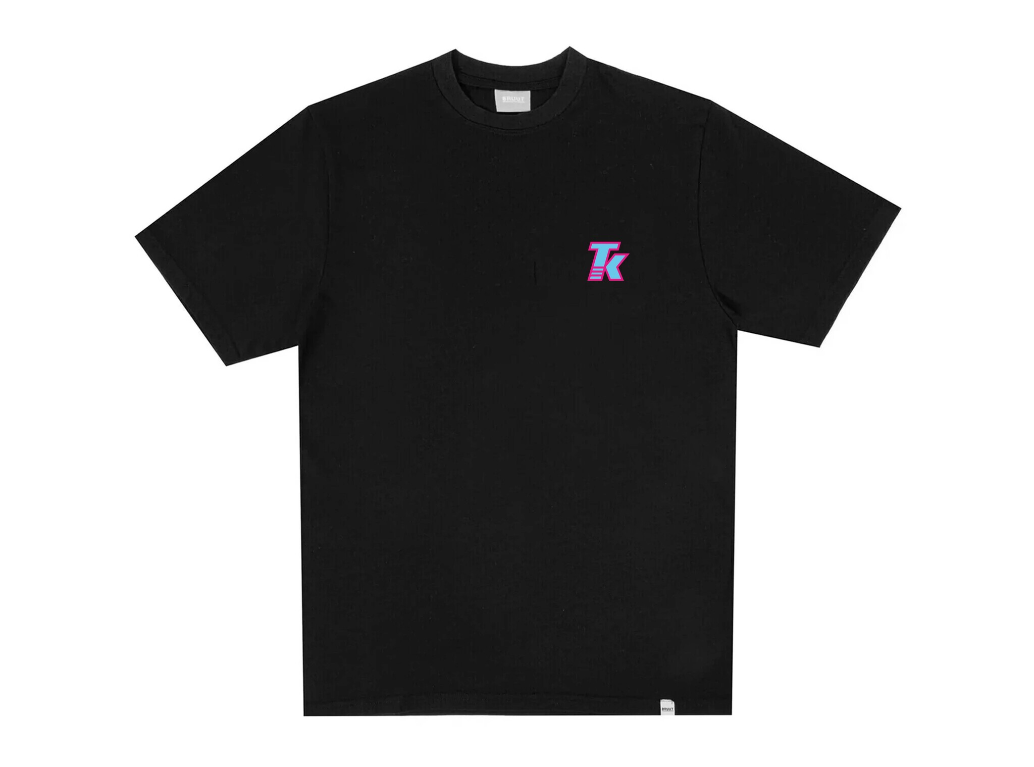 x Kor Hoebe Tee Black Miami Bruut x Kor Hoebe Tee Black Miami