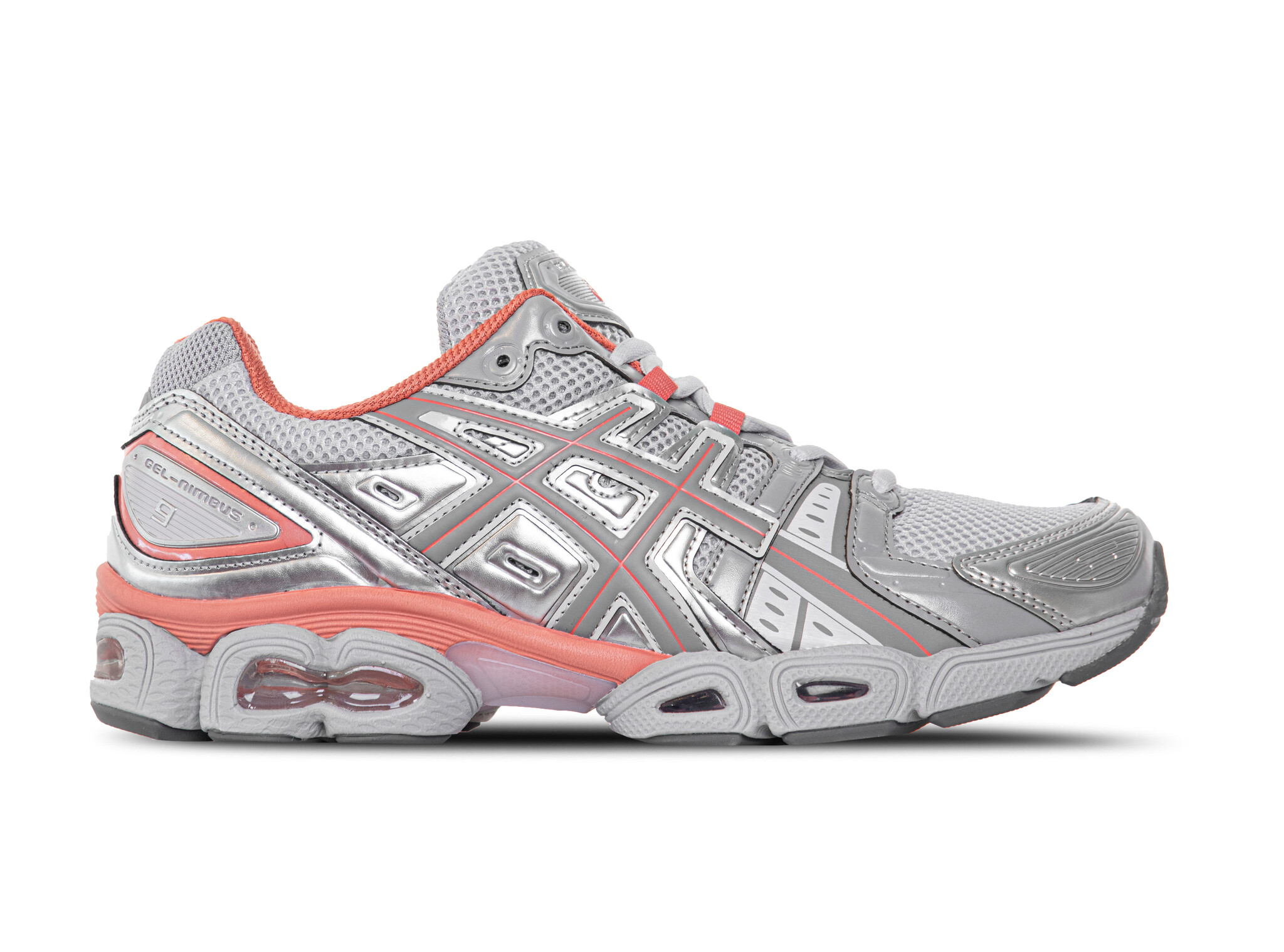 Gel Nimbus 9 Cloud Grey Clay Grey 1203A600 020 ASICS Gel Nimbus 9 Cloud Grey Clay Grey 1203A600 020