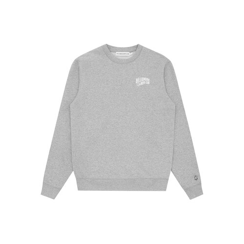 Small Arch Logo Crewneck Heather Grey BC004